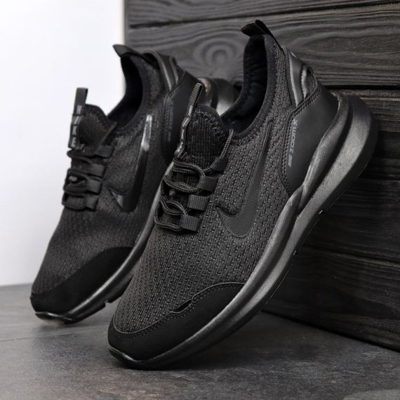 Літні кросівки Nike замш/нейлон/текстиль  колір чорний, темно сірий | Зображення 2