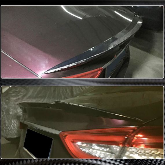 Спойлер V3 (Карбон) для Maserati Quattroporte 2013-2023 рр | Зображення 4