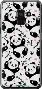 Чохол на Samsung Galaxy A8 2018 A530F Панди "4318u-1344-2448"