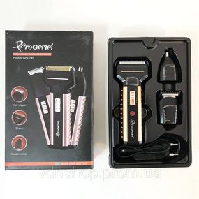 Чоловіча вологостійка електробритва Gemei GM-789, Портативна професійна бритва, Бритви електричні EY-24