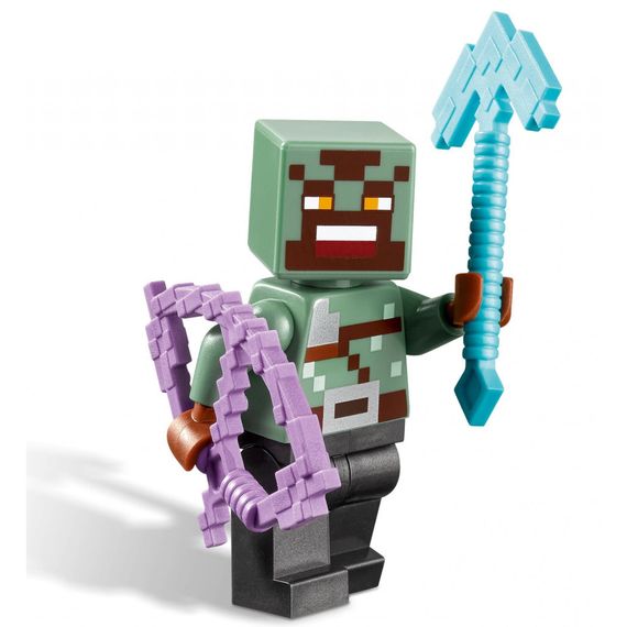 Конструктор LEGO Minecraft Засідка біля порталу в Нижній світ 352 деталей (21255) | Зображення 6