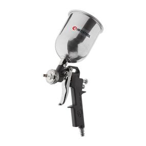 Фарбопульт пневматичний HP, форсунка 1.5 мм, верхній металевий бачок 600 мл, 5bar INTERTOOL PT-02051