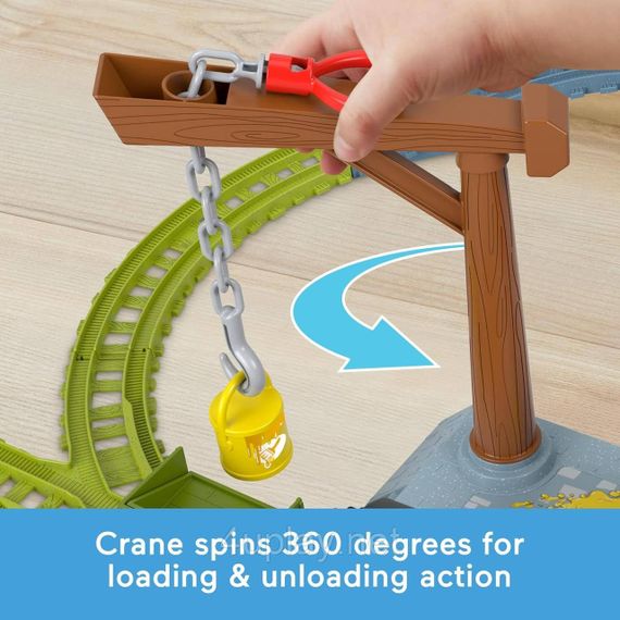 Паровозик Томас и друзья Железная дорога Цветное приключение Fisher-Price Thomas & Friends Paint Delivery Set | Зображення 4