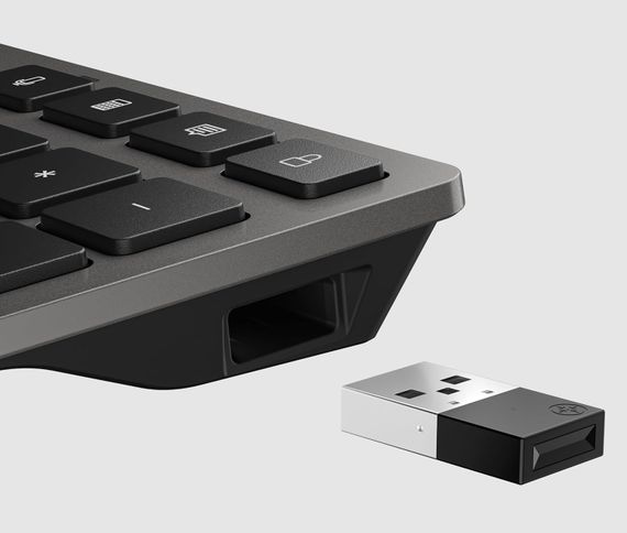 Клавиатура мембранная HP 720 Multi-Device Rechargeable 9T5B1AA | Зображення 6