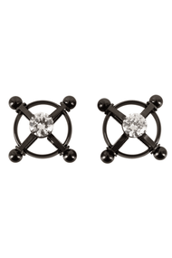 Затискачі для сосків Bad Kitty Nipple Jewellery Чорні One Size