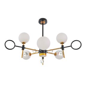 Люстра светодиодная молекула 40+12W WW+NW+CW WH G (BL-752S/6)