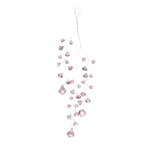 Декор підвісний 29см рожевий БОНА ДИ