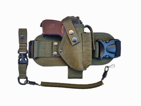 Тактична ПМ Макарова стегна з платформою 11707 колір Олива,зелений, хакі, шнур, тренчик 991 ms | Зображення 3