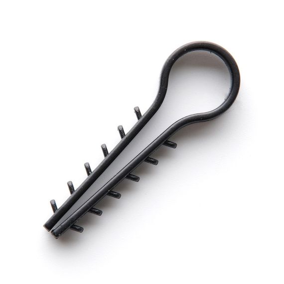 Дюбель-ялинка Ø16 для круглих дротів чорний (пач 50 шт.) APRO FT-16B1