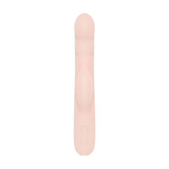 Вібратор-кролик Good Vibes Only - SHAI Thrusting Vibrator Soft Silicone - Pink Sex Aura | Зображення 2