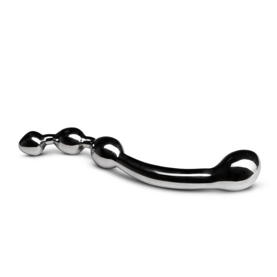 Анально-вагінальний стимулятор Sinner Gear Unbendable – Multi-Stim Pleasure Wand Metal Anal Dildo | Зображення 1