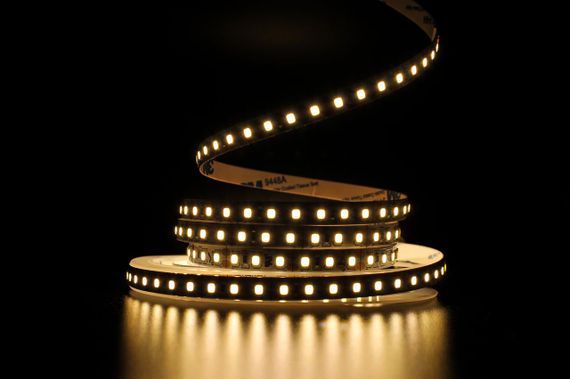 Світлодіодна LED стрічка PROLUM 12V 2835\120 IP20 Series "PRO" Тепло-Білий (2800-3200K) | Зображення 1