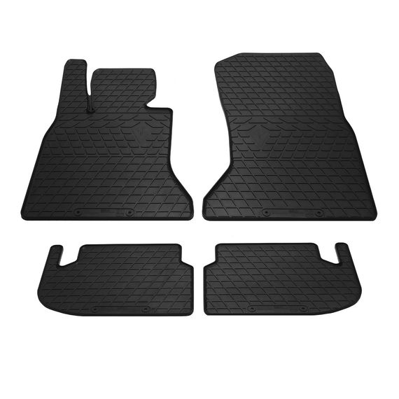 Гумові килимки (4 шт, Stingray Premium) 2013-2024 для BMW 5 серія F-10/11/07 рр | Зображення 1