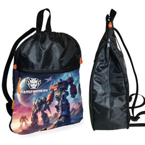 Рюкзак-мішок "Трансформери" для дитини - зручна сумка для сменки та форми (01452)