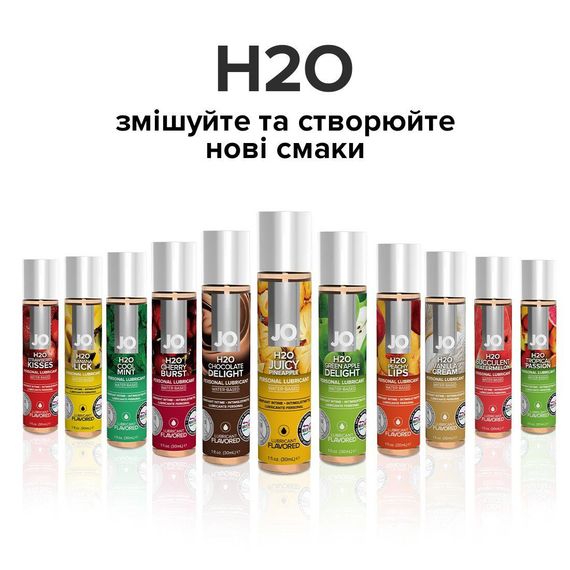 Змазка на водній основі System JO H2O — Juicy Pineapple (120 мл) без цукру, рослинний гліцерин | Зображення 4
