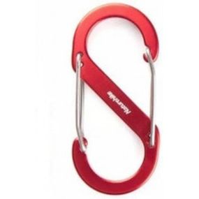 Карабин туристический Naturehike S-type NH20GS004, 4 см, червоний (6927595747100)