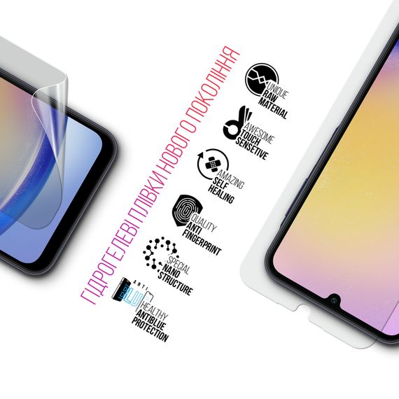 Плівка захисна Armorstandart Kit Clear + Anti-Blue Samsung A25 5G (A256) (ARM80686) | Зображення 2