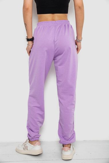 Спортивні штани жіночі, колір бузковий, 238R347 | Зображення 3