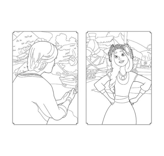 Розмальовка Магія кольору. Неймовірні пригоди Ранок 1807006 з наклейками | Зображення 2