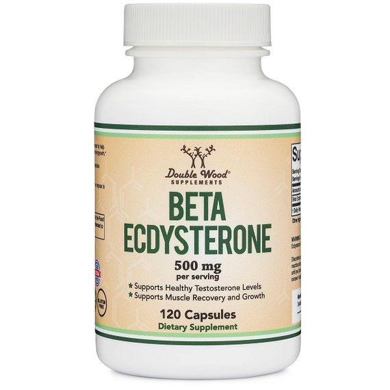 Тестостероновий комплекс Double Wood Beta Ecdysterone 500 mg (2 caps per serving) 120 Caps