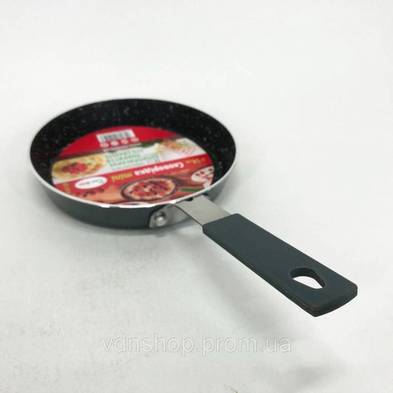 Алюмінієва каструля-сковорода Con Brio CB-1414 14 см, Сковорода для варіння, Сковороди без масла PO-43 | Зображення 5