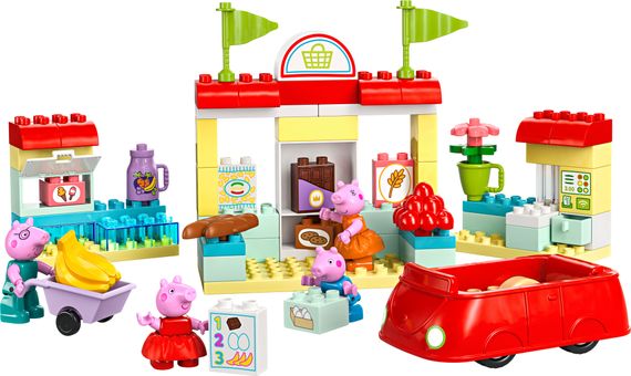 Конструктор LEGO DUPLO Peppa Pig Супермаркет Пеппы 10434 | Зображення 9