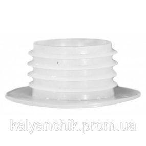 Ущільнювач для колби СТАНДАРТ З "спідницею" БІЛИЙ