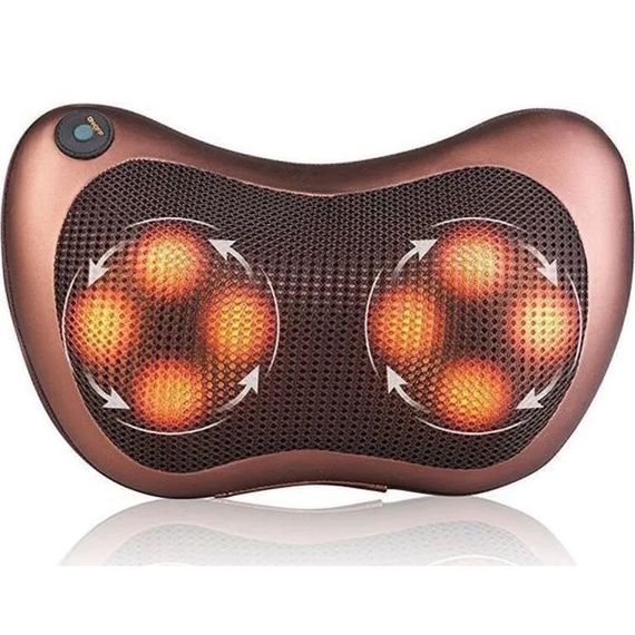 Массажная подушка Car and Home Massage Pillow, массажер для CE-448 шеи автомобильный | Зображення 1