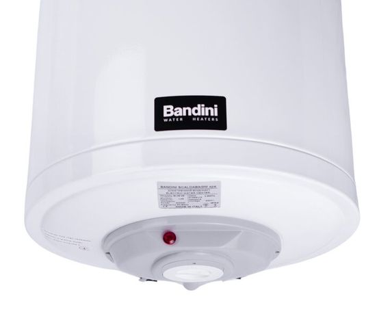 Водонагрівач Bandini Water Heaters SE 45 SLIM, 45 л, 2000 кВт, "мокрий" ТЕН, вертикальний, Slim, білий (000004557) | Зображення 4