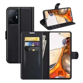 Чехол-Книжка с карманами для карт на Xiaomi 11T / 11T Pro цвет Черный
