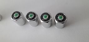 Skoda ковпачок колесо на позолотник ніпеля ніпеля золотник золотушнику автомобіля шлунка