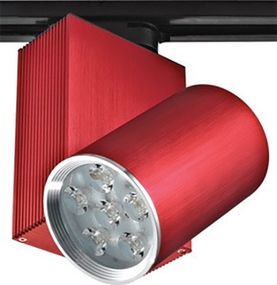 Светильник трековый поворотный LED 205/6x3W NW RED