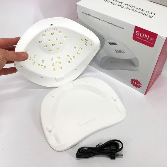 Професійна сушарка Sun X Beauty nail 54w FD 160A для нігтів, лампа для гель-лаку, Лампа майстра манікюру | Зображення 9