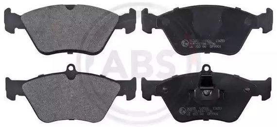 Колодки передні гальмівні Vectra A/Omega B 92-05 (ATE) (ABS 36805), ABS (36805) | Зображення 2