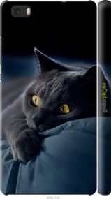Чохол на Huawei Ascend P8 Lite Димчастий кіт "825m-126-2448"