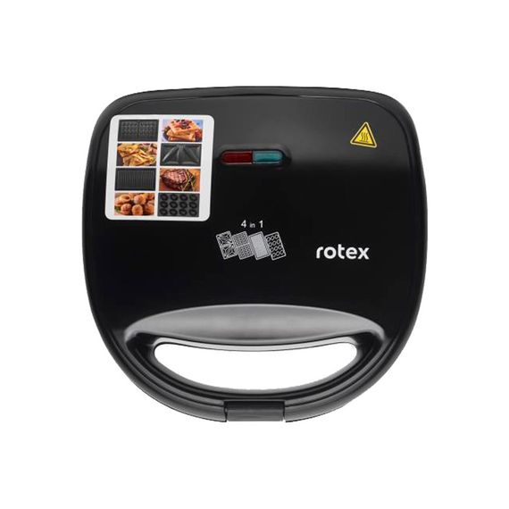 Вафельниця Rotex RSM222-B | Зображення 5
