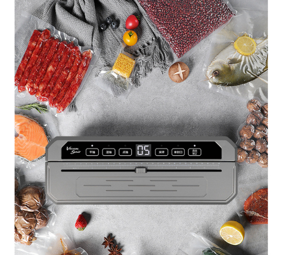 Вакуумний пакувальник універсальний Food Vaccum Sealer 65 kPa 6 режимів | Зображення 4