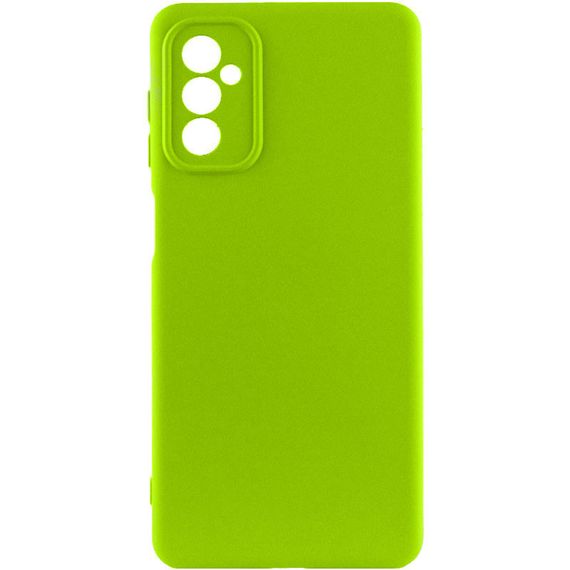 Чехол Silicone Cover Lakshmi Full Camera (A) для Samsung Galaxy M34 5G Full camera, Жовтий/Flash Full camera, Салатовий/Neon Green, ТПУ (термопластичний поліуретан)