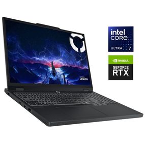 Ігровий ноутбук Lenovo Legion 5 15IAX10 / 15.1" (2560x1600) OLED / Intel Core Ultra 7 255HX (20 ядер по 2.4 - 5.2 GHz) / 16 GB DDR5 / 1000 GB SSD NVMe / nVidia GeForce RTX 5060, 8 GB GDDR7, 128-bit / WebCam / Win 11 Home б/в