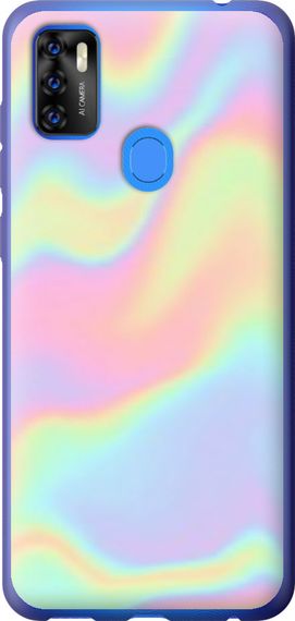 Чехол на ZTE Blade A7S 2020 пастель "3855u-2454-17620"