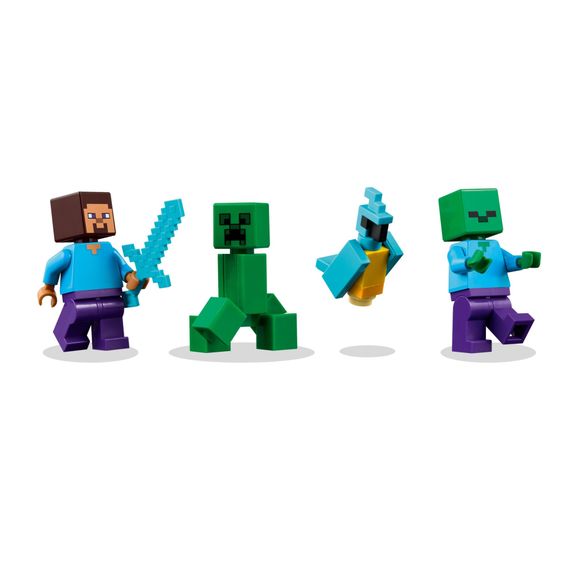 Конструктор LEGO Minecraft Будинок із вибухівки в джунглях (21275) | Зображення 2