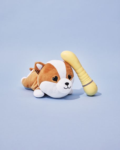 Вібратор для точки G TOYS+ з кейсом у вигляді песика шіба-іну Friday Bae (Франція) Sex Aura | Зображення 2
