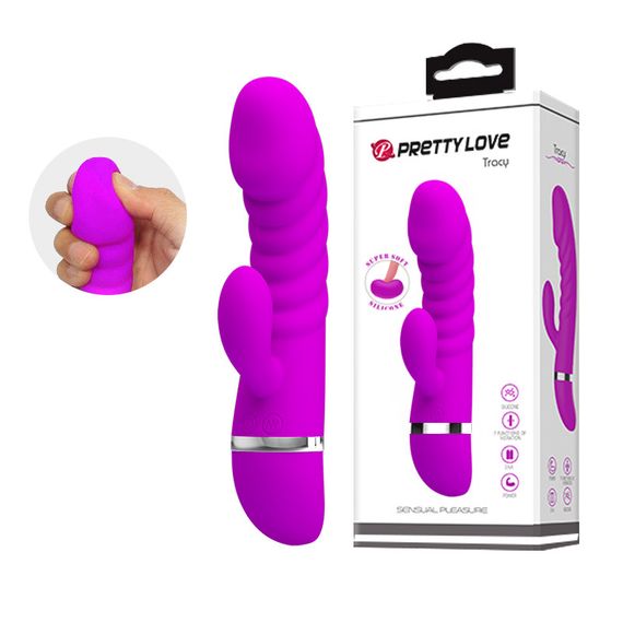 Вибратор - Pretty Love Tracy Vibrator Purple Sex Aura