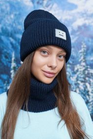 Комплект «Смайлик» (5080-7) джинсовый