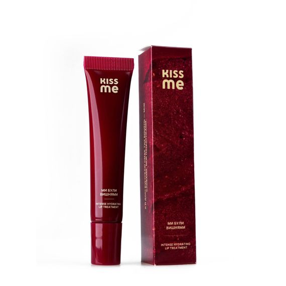Блиск для губ Kiss Me Intense Hydrating Lip Treatment - Ми були вишнями (8 ml)