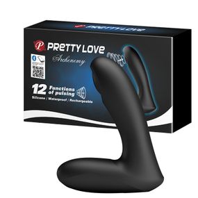Массажер простаты - Pretty Love Archenemy Pulsator Black (App) Sex Aura