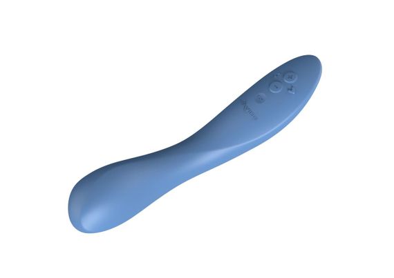 Смарт-вібратор We-Vibe Rave 2 Twisted Pleasure Blue, для точки G та входу в піхву, 2 мотори sexstyle | Зображення 1