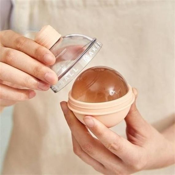 Форма для льда сферическая Ice Ball Розовая