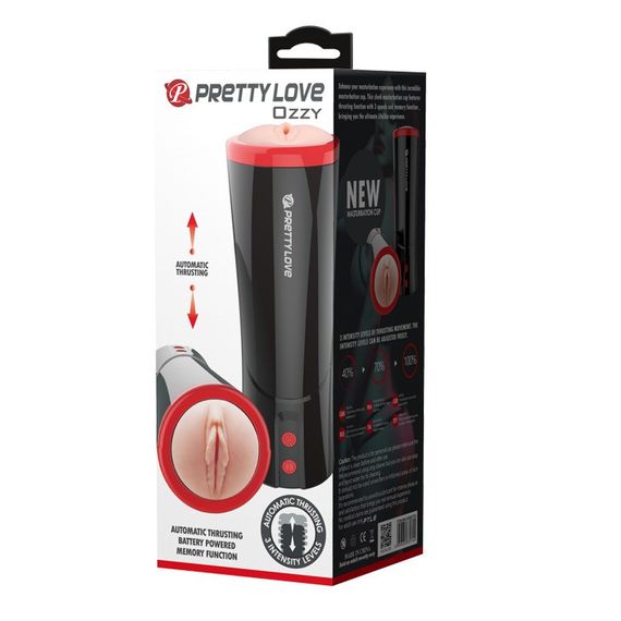 Мастурбатор автоматизированный реалистичный Ozy Vagina Masturbator Flesh Tube sexstyle | Зображення 4
