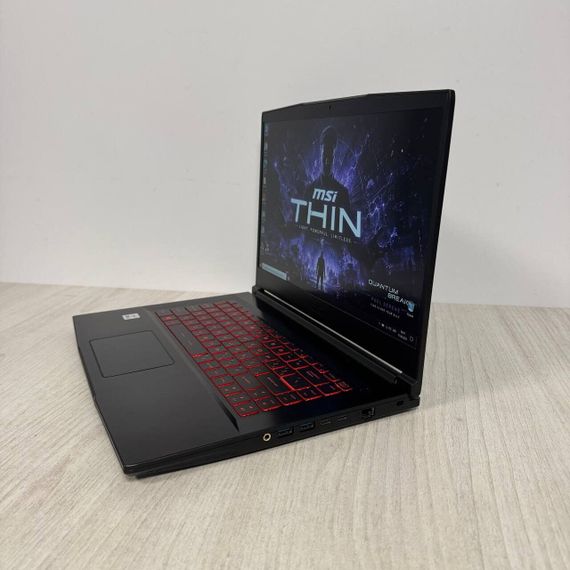 Ігровий ноутбук Б-клас MSI GF65 Thin 10UE / 15.6" (1920x1080) IPS / Intel Core i5-10200H (6 (12) ядер по 2.5 - 4.5 GHz) / 16 GB DDR4 / 512 GB SSD / nVidia GeForce RTX 3060, 6 GB GDDR6, 192-bit / WebCam б/в | Зображення 6